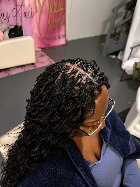 Boho Knotless Braids