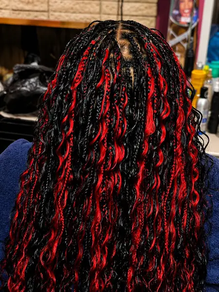 Boho Knotless Braids